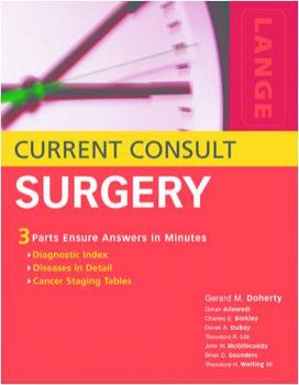 Paperback Current Consult Surgery Book