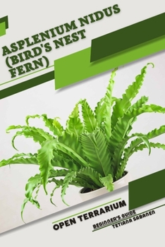 Paperback Asplenium nidus (Bird's Nest Fern): Open terrarium, Beginner's Guide Book