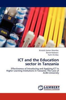 Paperback ICT and the Education sector in Tanzania Book