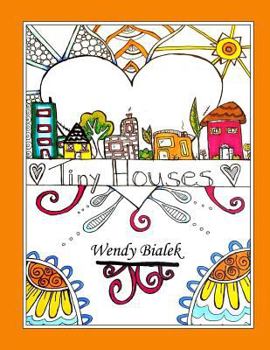 Paperback Tiny Houses Coloring Book