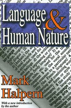 Paperback Language & Human Nature Book
