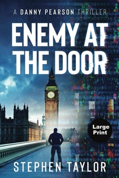 Paperback Enemy At The Door [Large Print] Book