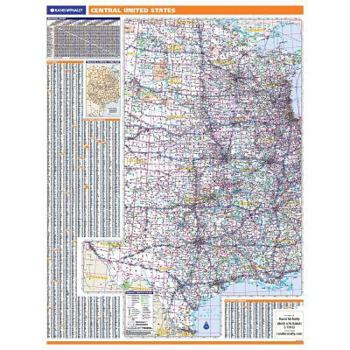 Map Central U.S. Regional Book