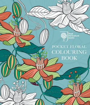 Paperback RHS Pocket Floral Colouring Book