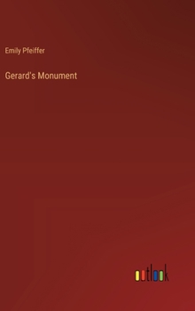Hardcover Gerard's Monument Book