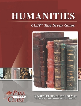 Paperback Humanities CLEP Test Study Guide Book
