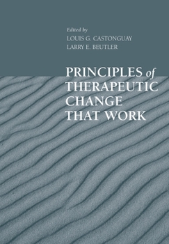 Hardcover Principles of Therapeutic Change That Work Book