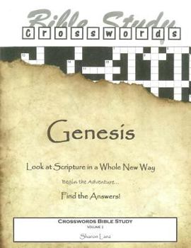 Paperback Crosswords Bible Study: Genesis Book