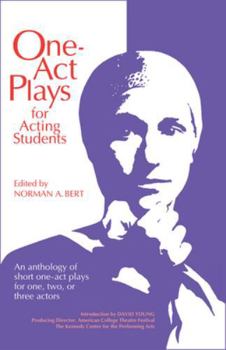 Paperback One-Act Plays for Acting Students Book