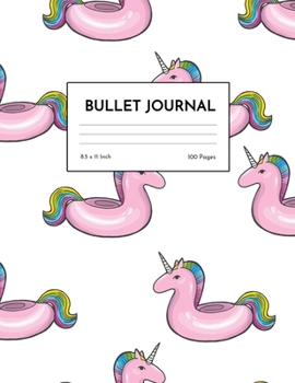Bullet Journal: Unicorn Dot Grid Notebook - Dotted Note Pad for Kids, Girls, Teens, Tweens, Women - Gifts for Birthday and Christmas | Design 98847