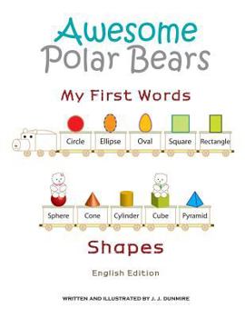 Paperback Awesome Polar Bears: My First Words (Shapes) [English Edition] Book