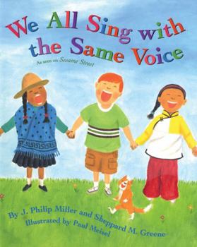 Paperback We All Sing with the Same Voice Book