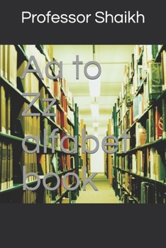 Paperback Aa to Zz alfabet book