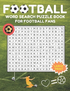 Football Word Search Puzzle Book for Football Fans