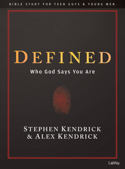 Paperback Defined - Teen Guys' Bible Study Book: Who God Says You Are Book