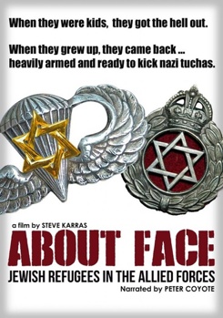 DVD About Face: Jewish Refugees In The Allied Forces Book