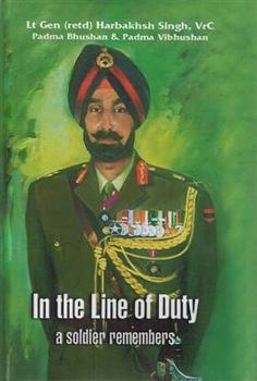 Hardcover In the Line of Duty: A Soldiers Remembers Book