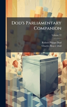 Hardcover Dod's Parliamentary Companion Book