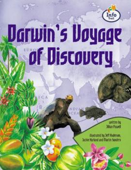 Paperback Darwin's Voyage of Discovery (Literary Land) Book