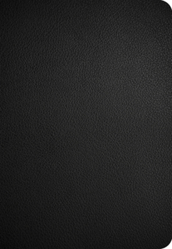 Leather Bound CSB Personal Size Giant Print Bible, Optimal Type, Digital Study Edition, Black Genuine Leather Book