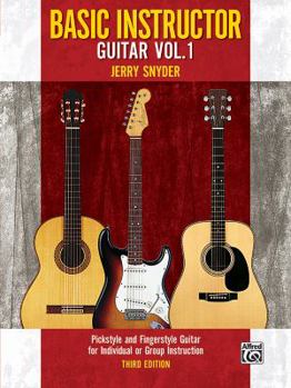 Paperback Basic Instructor Guitar, Bk 1: Pickstyle and Fingerstyle Guitar for Individual or Group Instruction Book