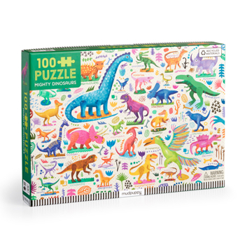 Misc. Mighty Dinosaurs 100 Piece Puzzle Book