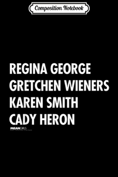 Composition Notebook: Mean Girls 30 Percent Chance It's Already Raining  Journal/Notebook Blank Lined Ruled 6x9 100 Pages