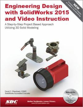 Paperback Engineering Design with SolidWorks 2015 and Video Instruction Book