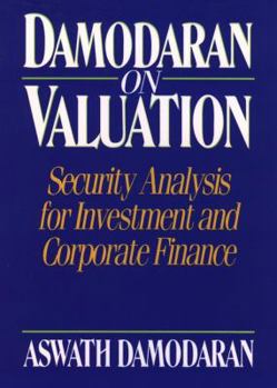 Hardcover Damodaran on Valuation: Security Analysis for Investment and Corporate Finance Book