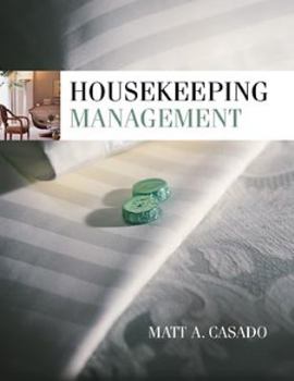 Hardcover Housekeeping Management Book