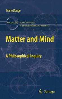 Paperback Matter and Mind: A Philosophical Inquiry Book