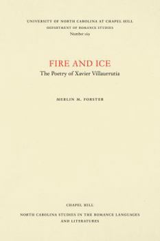 Fire and Ice: The Poetry of Xavier Villaurrutia