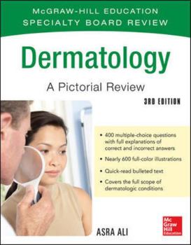 Paperback McGraw-Hill Specialty Board Review Dermatology a Pictorial Review 3/E Book