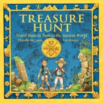 Hardcover Treasure Hunt: Travel Back in Time Book