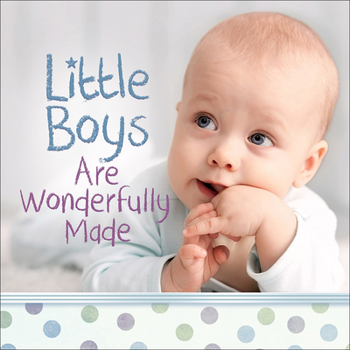 Hardcover Little Boys Are Wonderfully Made Book