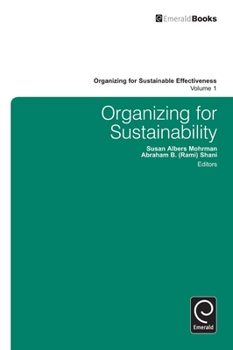 Hardcover Organizing for Sustainability Book