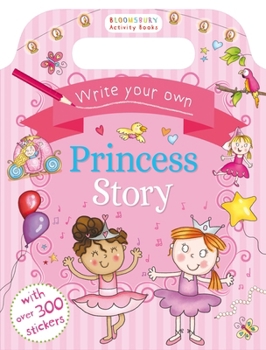 Paperback Write Your Own Princess Story Book