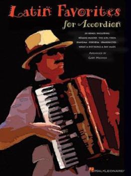 Paperback Latin Favorites for Accordion Book