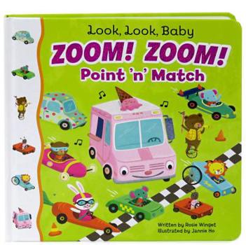 Board book Zoom Zoom Point N Match Book