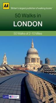Paperback AA: 50 Walks in London Book