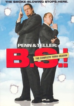 DVD Penn & Teller: Bullsh#t 3rd Season Book