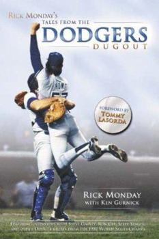 Hardcover Rick Monday's Tales from the Dodgers Dugout Book