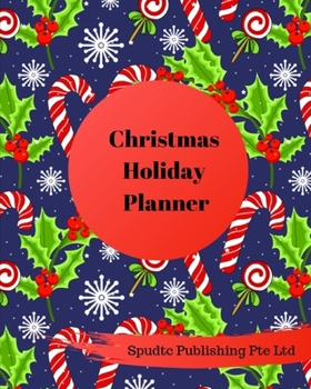 Paperback Christmas Holiday Planner Book