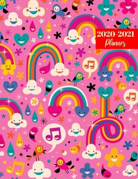 2020-2021 Planner: Pretty On-the-Go Daily, Weekly & Monthly Appointment Calendar - Large 2 Year Business Planners, Agenda Schedule Logbook and Journal