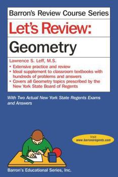 Paperback Let's Review Geometry Book