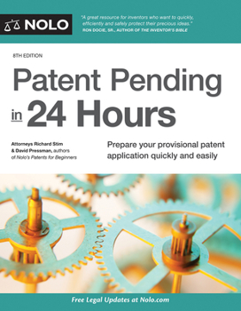 Paperback Patent Pending in 24 Hours Book