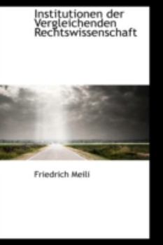 Paperback Institutionen Der Vergleichenden Rechtswissenschaft Book