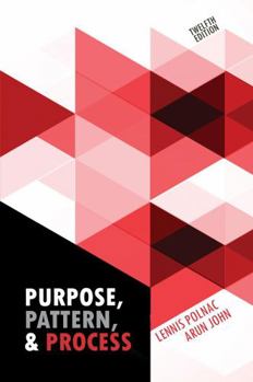 Paperback Purpose, Pattern, and Process Book