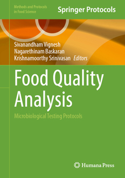 Hardcover Food Quality Analysis: Microbiological Testing Protocols Book