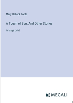 Paperback A Touch of Sun; And Other Stories: in large print Book